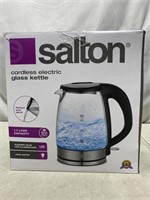 Salton Cordless Electric Glass Kettle (Pre Owned)