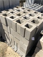 100 8"x8"x8" Concrete Half-Blocks