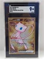 2023 Pokemon 151 UPC Metal Mew Ex #205 SGC 9