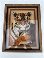 Tiger Glass Picture