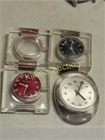 Lucite watches & case Mid Century  check them out!