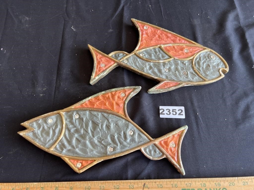 MCM Chalkware Fish