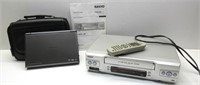 Sanyo 4-Head VCR, Insigma 9" LCD Monitor Plays DVD