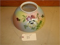 Antique Hand Painted Lampshade