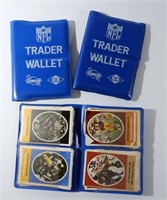 (3) NFL TRADER WALLET SUNOCO 1972 LOT