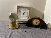 3 Vintage Clocks