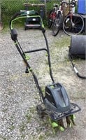 Electric 10 amp Earthwise tiller