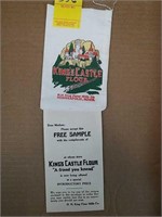 Salesman's sample flour bag