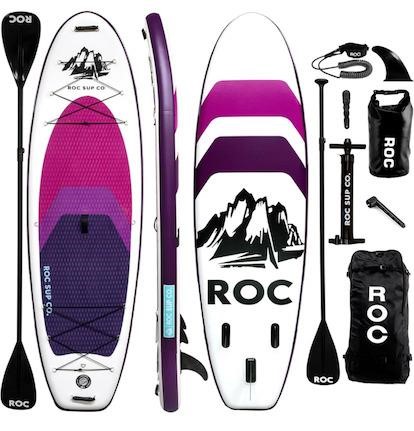 $250 Roc Inflatable Stand Up Paddle Boards 10 ft