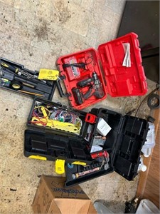 18 Volt Drill, Electrical, Sanding Items