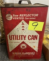 utility can metal gas can