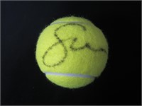 Serena Williams SIgned Tennis Ball COA