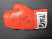 Angel Manfredy Signed Boxing Glove JSA COA