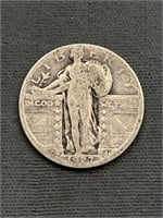 1927 Standing Liberty Silver Quarter