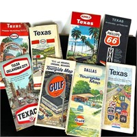 Vintage Travel Road Maps