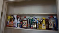 Shelf Lo of Household Cleaning Items