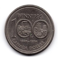 1974 Canada $1 Double Yoke #2