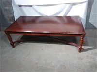 Table basse en bois  48"×24"×16" coffee table