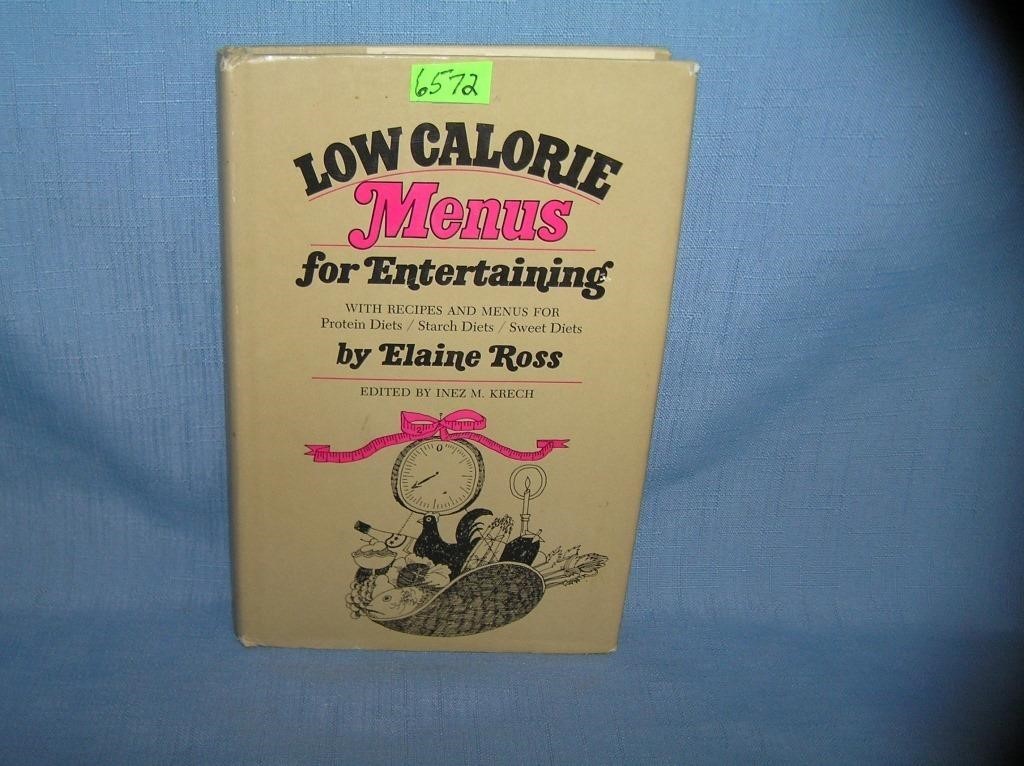 Vintage 1st edition cookbook , dated 1970