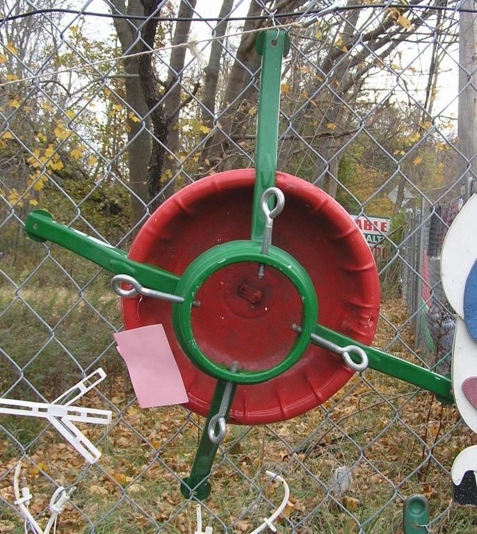 All metal Christmas tree stand