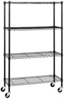 Basics 4-Shelf Adjustable, Heavy Duty Storage
