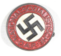 German Third Reich NSDAP Painted Party Badge