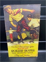 Rare Winchester Roller Skates Easel Back Sign