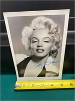 Marilyn Monroe Signed Photo COA Hologram Sticker