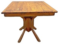 IMO Old Hickory Dining Table, Rustic Cabin