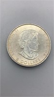 Canadian $8 coin 1 1/2 oz Fine Silver