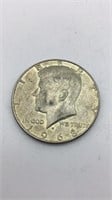 1968D Kennedy Half Dollar 40% Silver