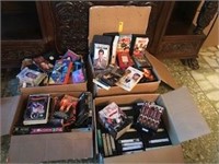 4-Big Boxes VHS Movies
