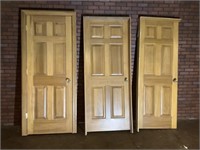 3 - wood doors with frames