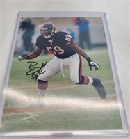 Chicago Bears SIGNED 8 x 10 Rosevelt Colvin #59