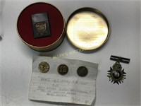 WORLD WAR II  LIGHTER PINS