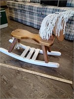 Rocking horse wood