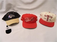 Baseball Caps; Ozzie Smith; Mark McGwire;