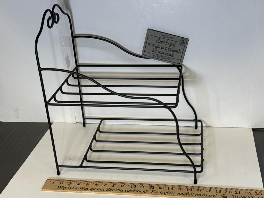 LONGABERGER WROUGHT IRON STAND