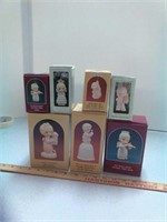 7 Precious Moments figurines, Oh Holy Night, you