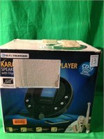 KARAOKE PLAYER WITH CD, 3.5 LCD LYRICS SCREEN -