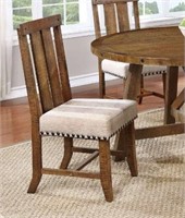 Furniture Honey Walnut Side Chair