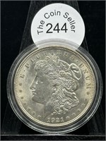 1921 Morgan Silver Dollar UNC
