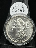 1883 O Morgan Silver Dollar UNC