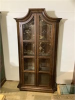 Impressive Gotic style Curio cabinet