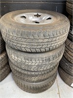 4 x Tyres and Rims 245/70R16