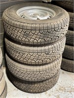 4 x Tyres and Rims inc NOS Tyres Pirelli 245 70/R
