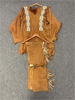 Native American Style Buckskin Outfit