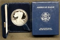 2004 1oz Proof Silver Eagle w/Box, No Papers