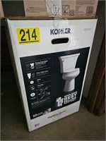 kohler slow close chair height toilet