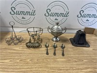 Antique toaster stove top pyramid & more